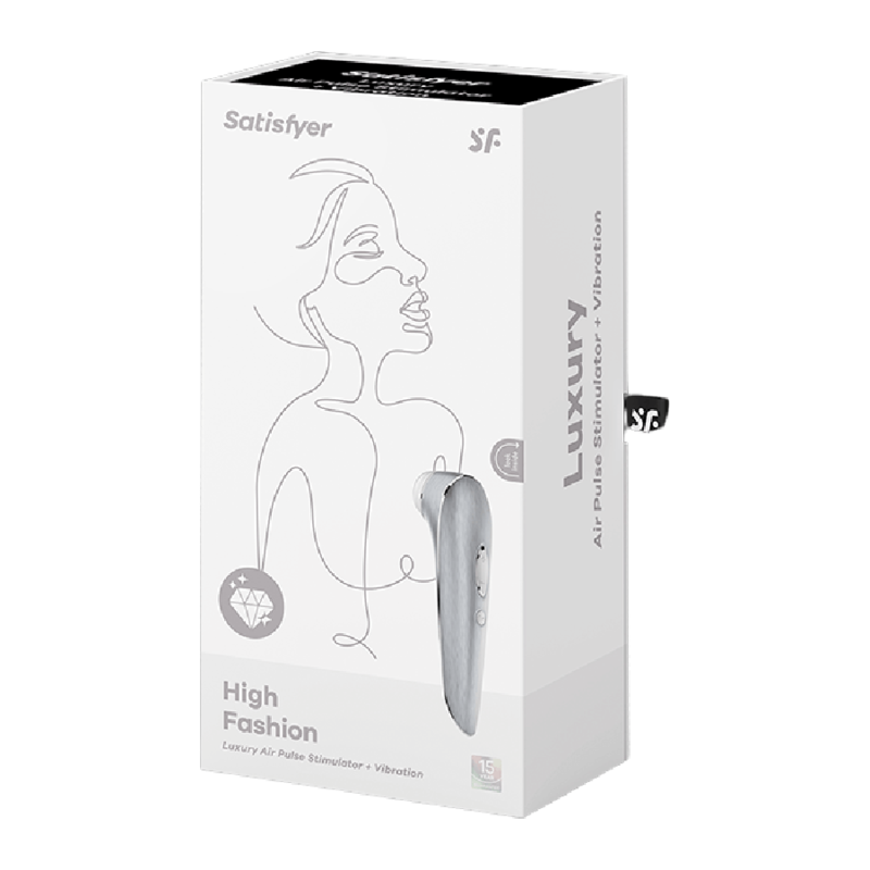 SATISFYER - HIGH FASHION LUXURY STIMULATION WAVES AND VIBRATION