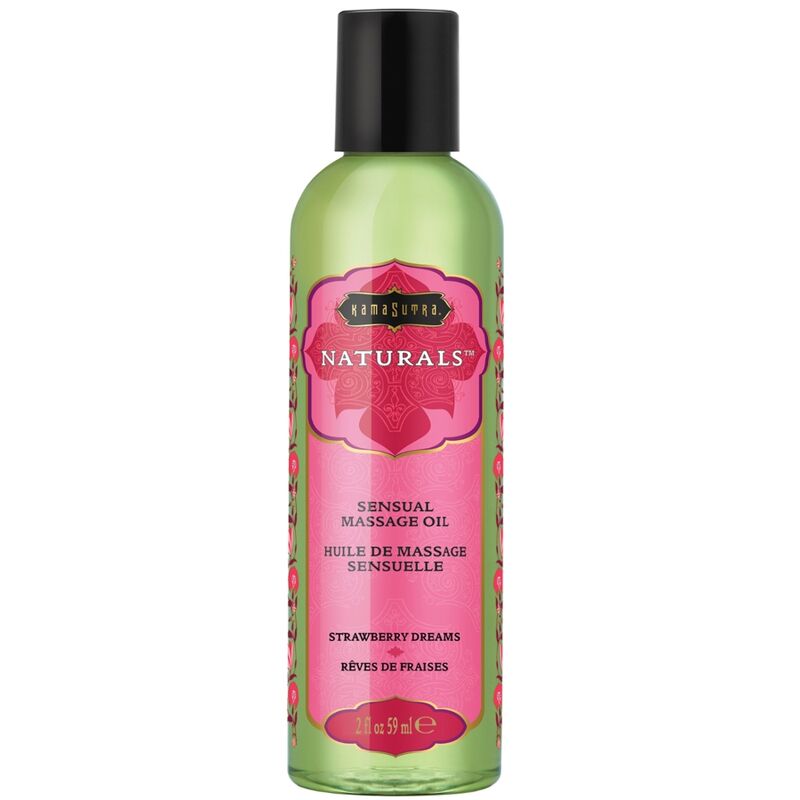 KAMASUTRA - STRAWBERRY DREAMS NATURAL MASSAGE OIL 59 ML