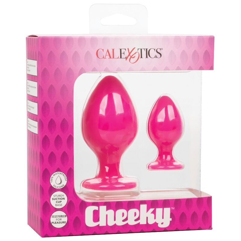 CALEXOTICS - CHEEKY ANAL PLUGS PINK