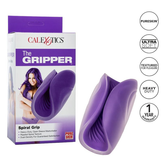 CALEXOTICS - SPIRAL GRIP TEXTURED MASTURBATOR