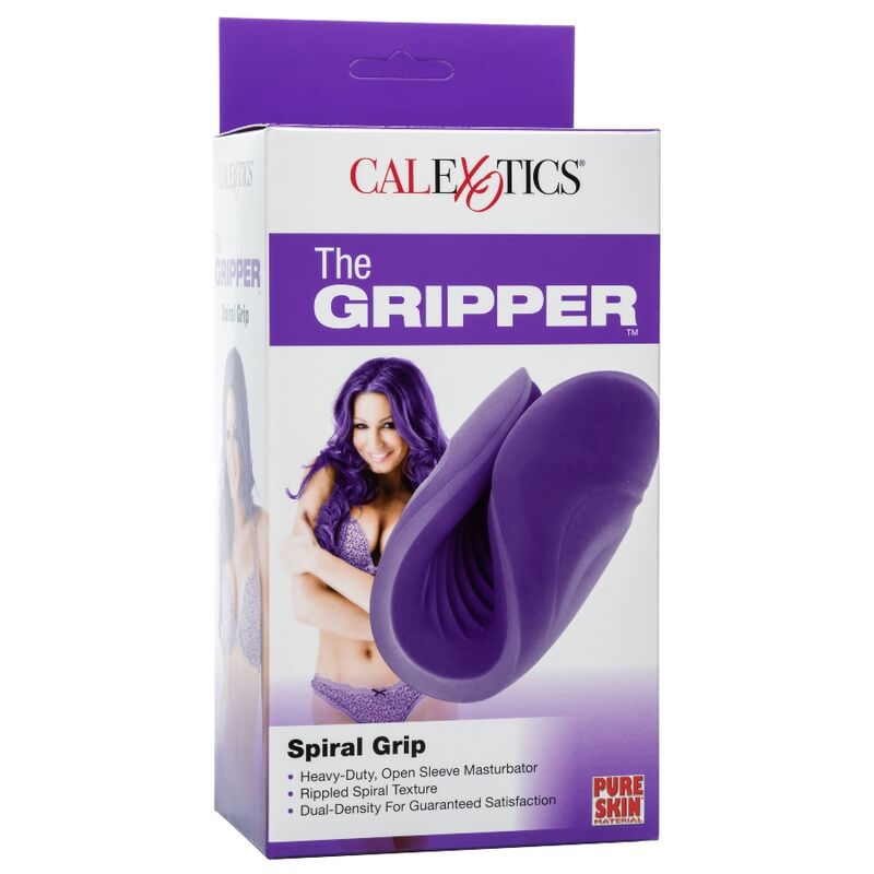 CALEXOTICS - SPIRAL GRIP TEXTURED MASTURBATOR