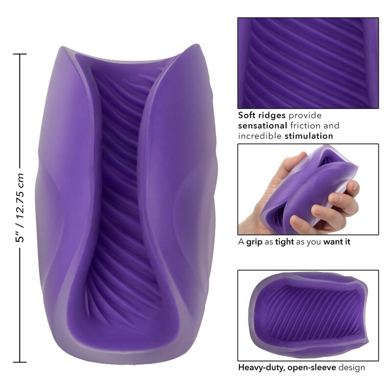 CALEXOTICS - SPIRAL GRIP TEXTURED MASTURBATOR