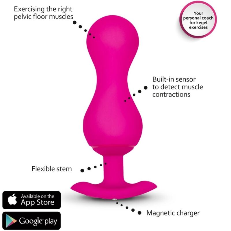 G-VIBE - GBALLS 3 - BOLAS KEGEL CON APP