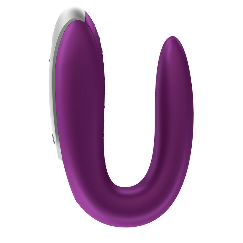 SATISFYER - DOUBLE FUN PARTNER VIBRADOR LILA