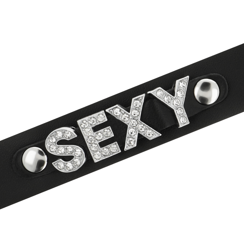 COQUETTE - CHIC DESIRE CHOKER CUERO VEGANO SEXY