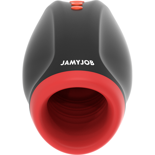 JAMYJOB - NOVAX MASTURBADOR CON VIBRACION Y COMPRESIÓN