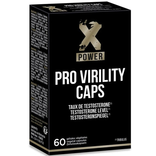 XPOWER - PRO VIRILITY CAPSULAS VITALIDAD Y VIRILIDAD 60 UNIDADES