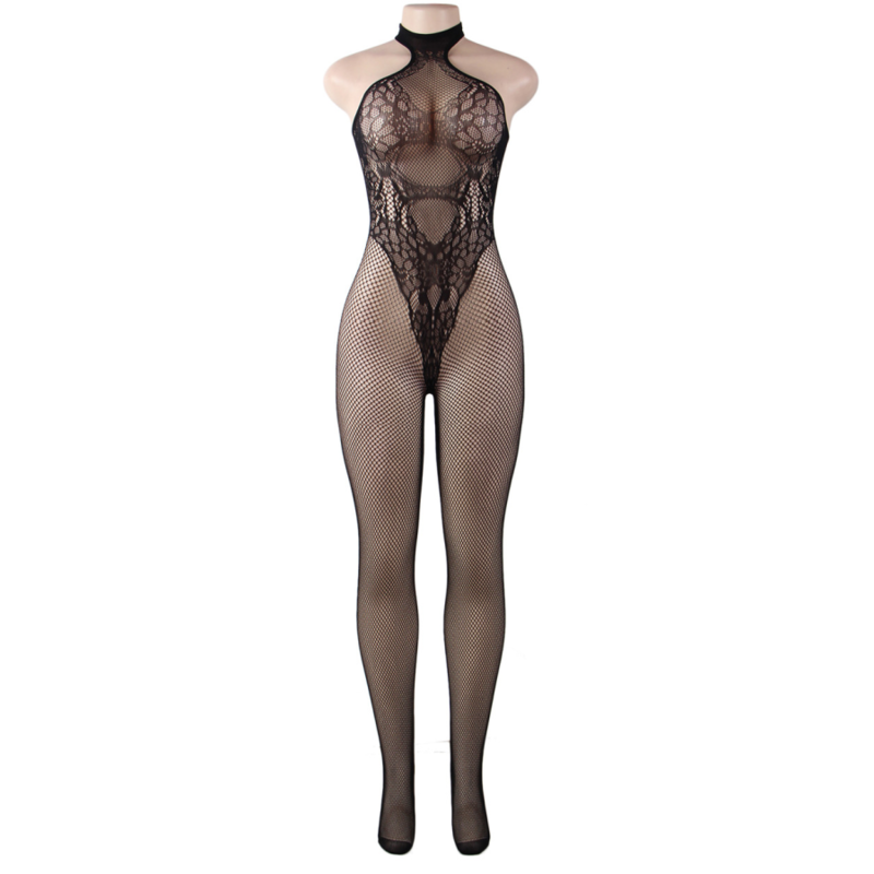 QUEEN LINGERIE - BODYSTOCKING ESPALDA DESCUBIERTA S/L