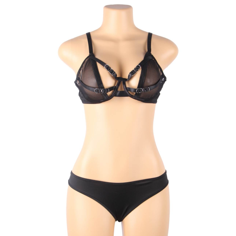 QUEEN LINGERIE - SET DOS PIEZAS S/M