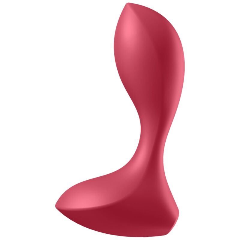 SATISFYER - BACKDOOR LOVER PLUG ANAL VIBRADOR ROJO