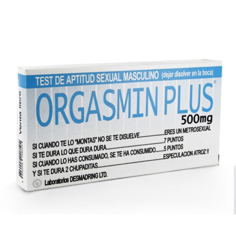 DIABLO GOLOSO - ORGASMIN PLUS CAJA DE CARAMELOS MASCULINO