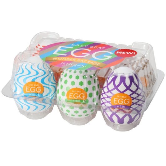 TENGA - WONDER HUEVO MASTURBADORE PACK 6 UDS