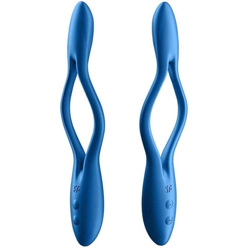 SATISFYER - ELASTIC GAME MULTI VIBRADOR AZUL