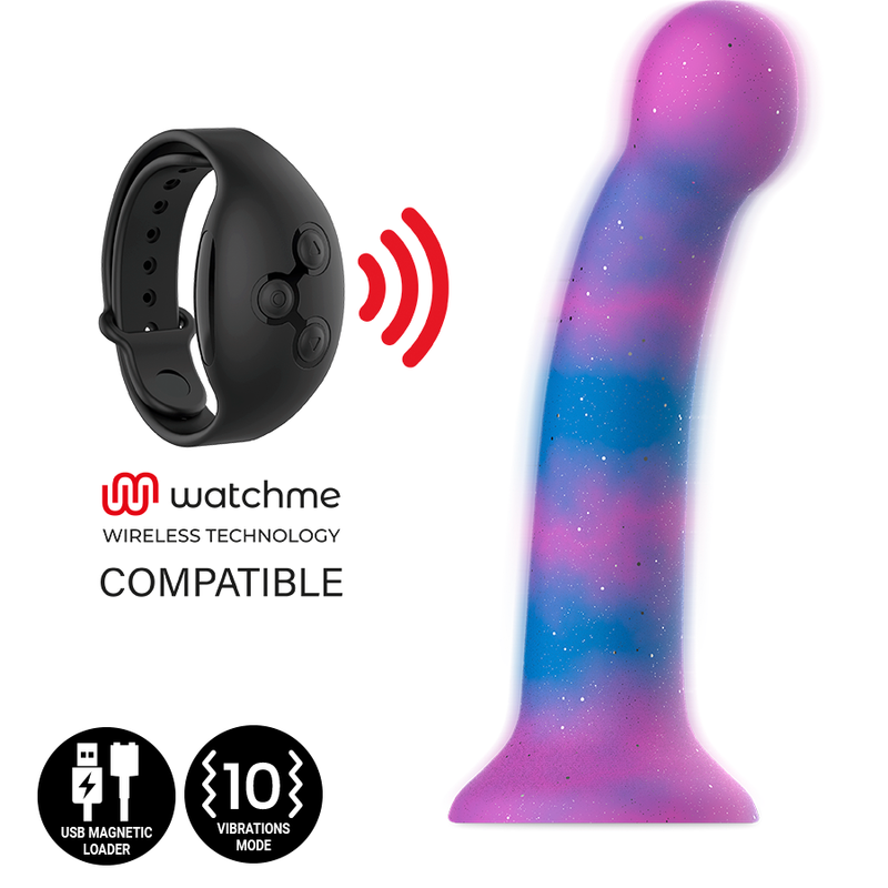 MYTHOLOGY - DION GALACTIC DILDO S - VIBRATOR COMPATIBLE WITH WATCHME WIRELESS TECHNOLOGY