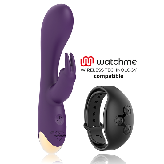 TREASURE - LAURENCE RABBIT VIBRADOR COMPATIBLE CON LA TECNOLOGÍA WATCHME WIRELESS