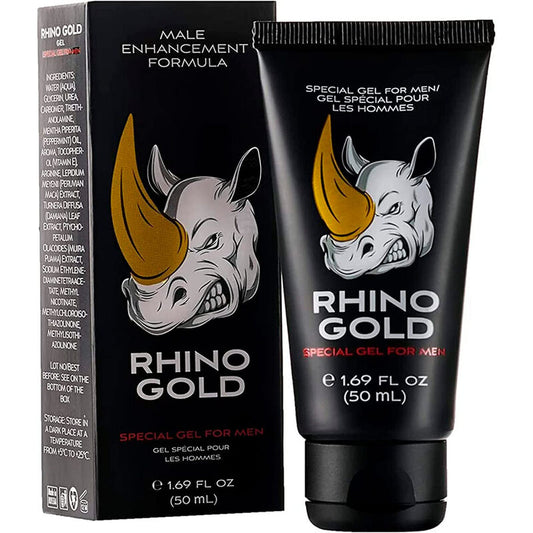 RHINO GOLD - GEL ÍNTIMO PARA HOMBRES 50 ML