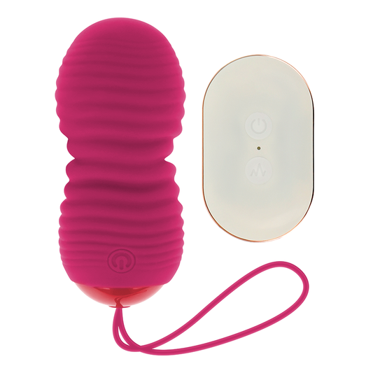 OHMAMA - REMOTE CONTROL EGG 7 UP AND DOWN MODES PINK