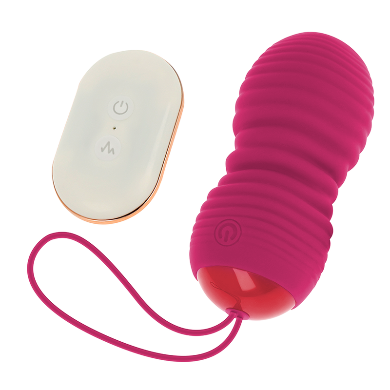 OHMAMA - REMOTE CONTROL EGG 7 UP AND DOWN MODES PINK