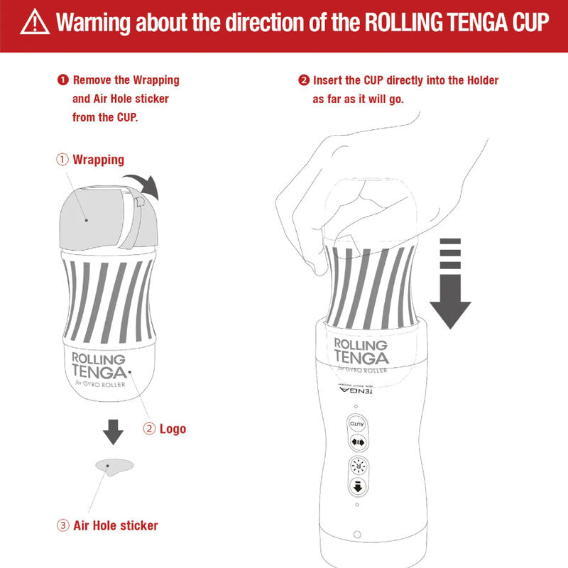 TENGA - VACUUM GYRO ROLLER SUCTION &amp; ROTATION