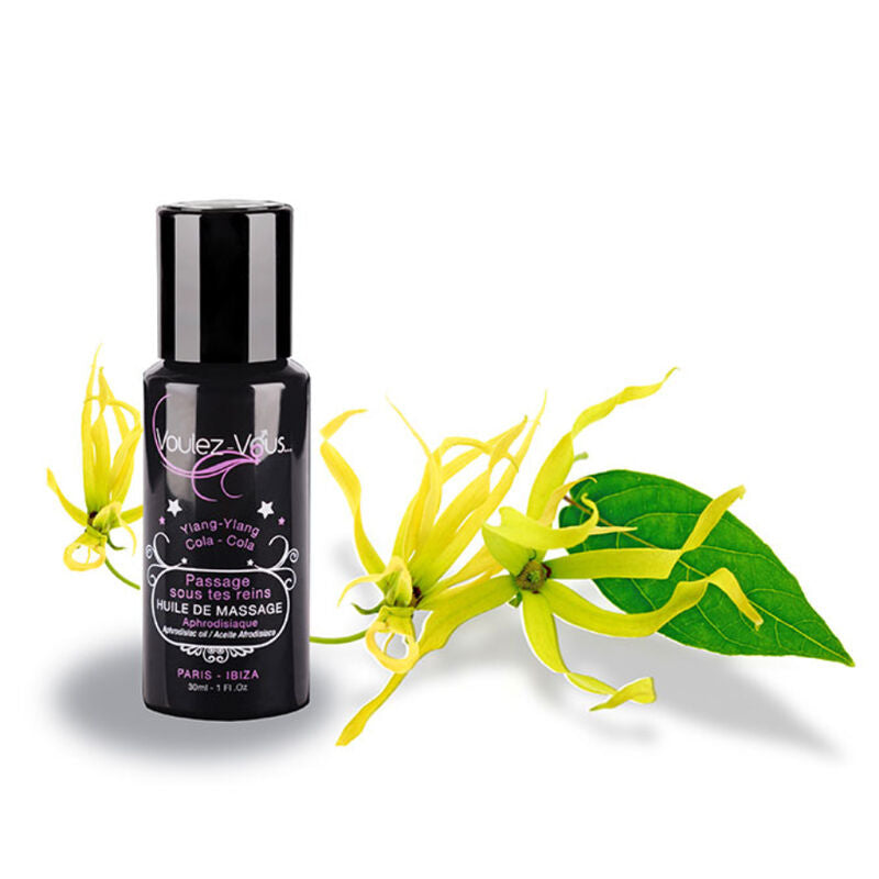 VOULEZ-VOUS - ACEITE DE MASAJE AFRODISÍACO - YLANG-YLANG & COLA 30 ML