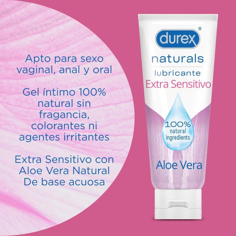 DUREX - NATURALS LUBRICANTE EXTRA SENSITIVO 100 ML