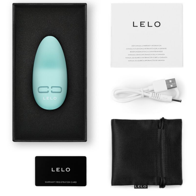 LELO - LILY 3 MASAJEADOR PERSONAL - VERDE AGUA