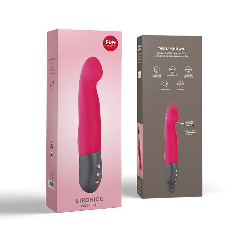 FUN FACTORY - STRONIC G VIBRADOR PULSATOR II ROSA