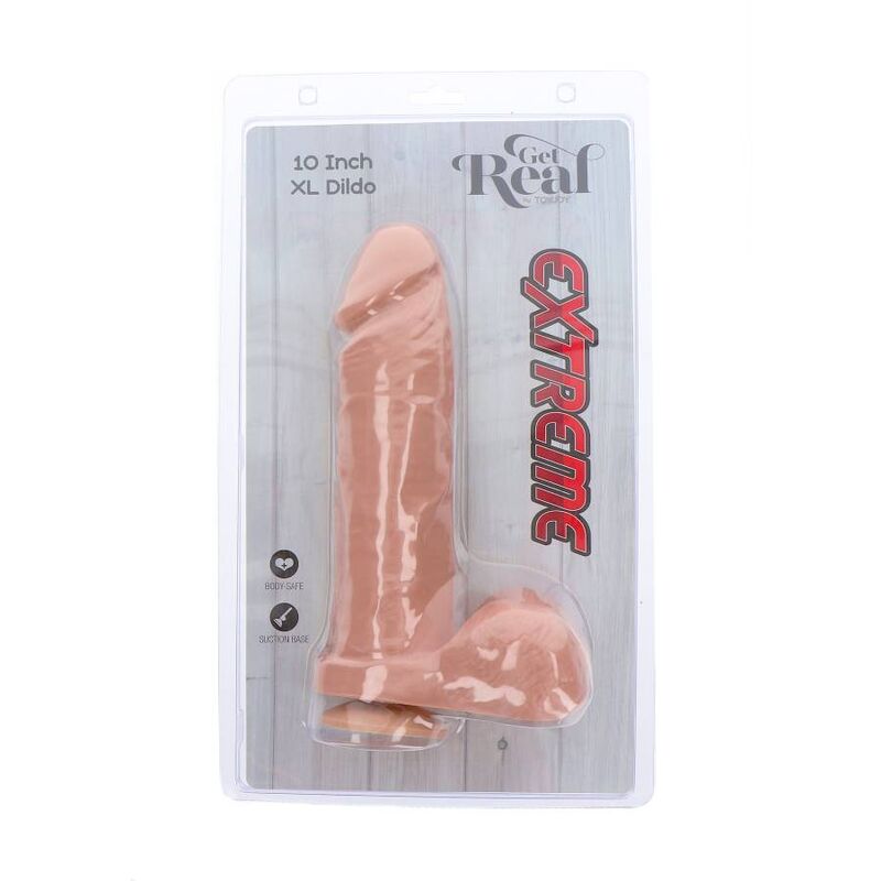 GET REAL - EXTREME XL DILDO 25.5 CM NATURAL