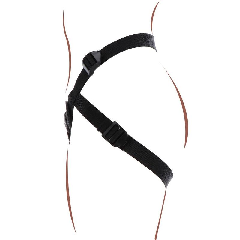 GET REAL - STRAP-ON HARNES BLACK