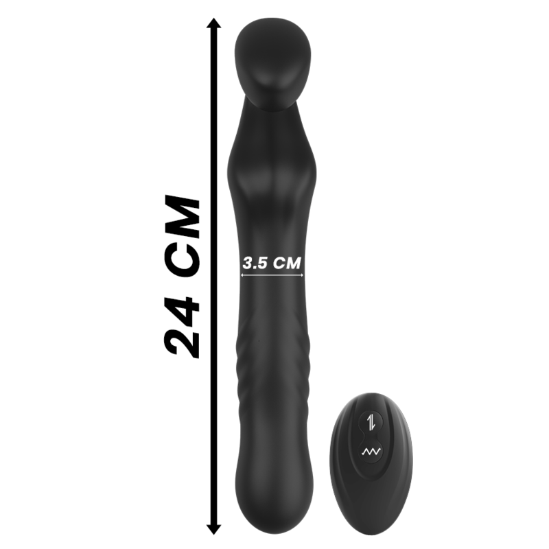 IBIZA - VIBRADOR STRAPLESS CONTROL REMOTO UP & DOWN