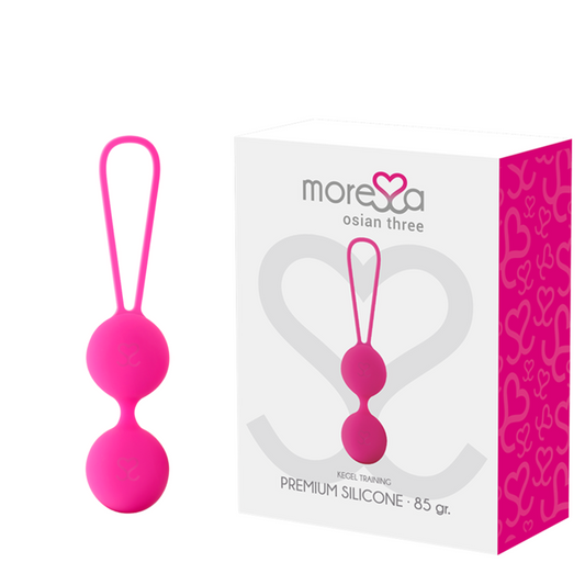 MORESSA - OSIAN THREE PREMIUM SILICONA ROSA