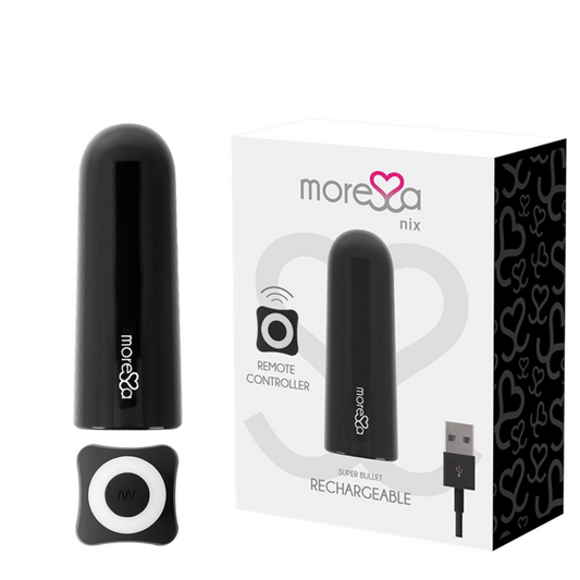 MORESSA - NIX VIBRADOR CONTROL REMOTO NEGRO