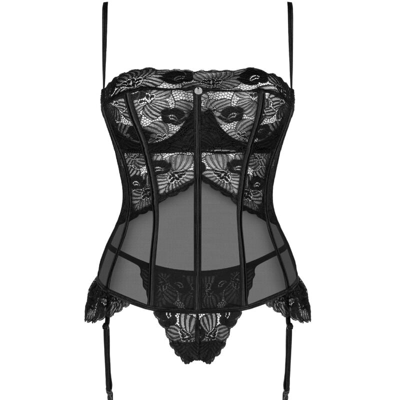 OBSESSIVE - SERENA LOVE CORSET & TANGA XS/S