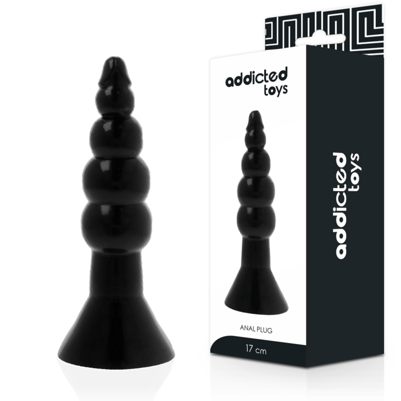 ADDICTED TOYS - ANAL PLUG 17 CM NEGRO