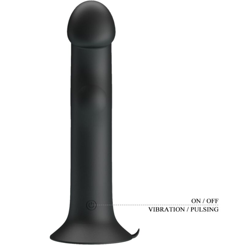 PRETTY LOVE - MURRAY VIBRADOR Y SUCCIONADOR DE CLITORIS NEGRO