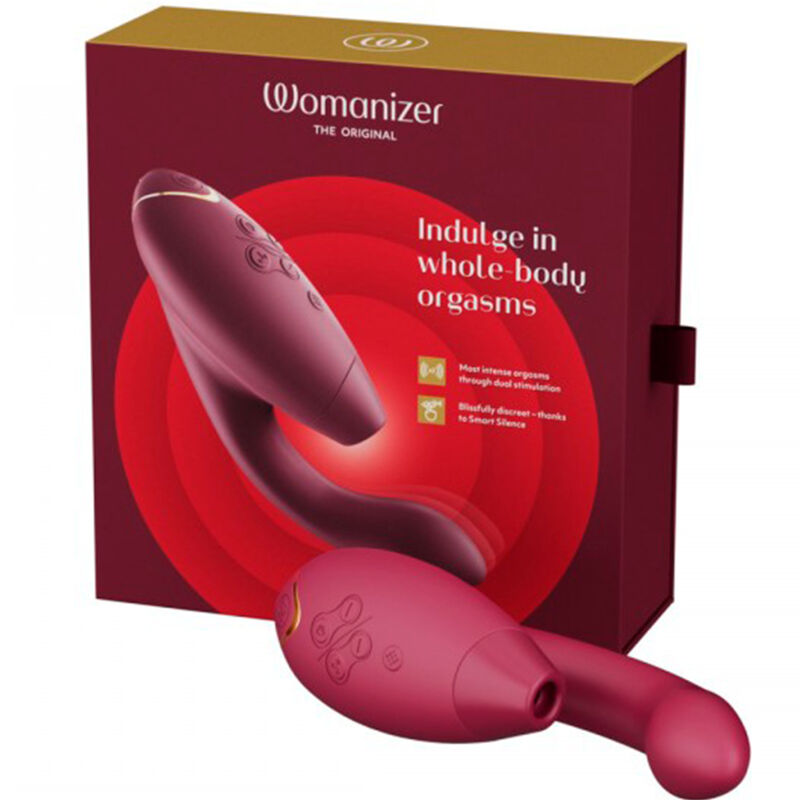 WOMANIZER - DUO 2 ESTIMULADOR BURDEOS