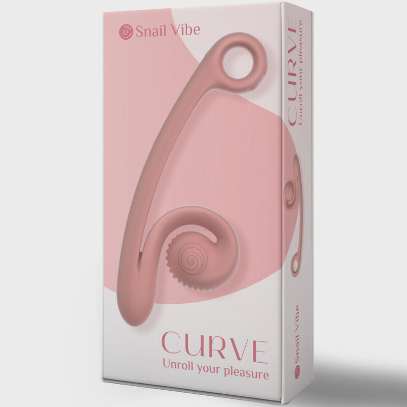 SNAIL VIBE - CURVE VIBRADOR ROSA