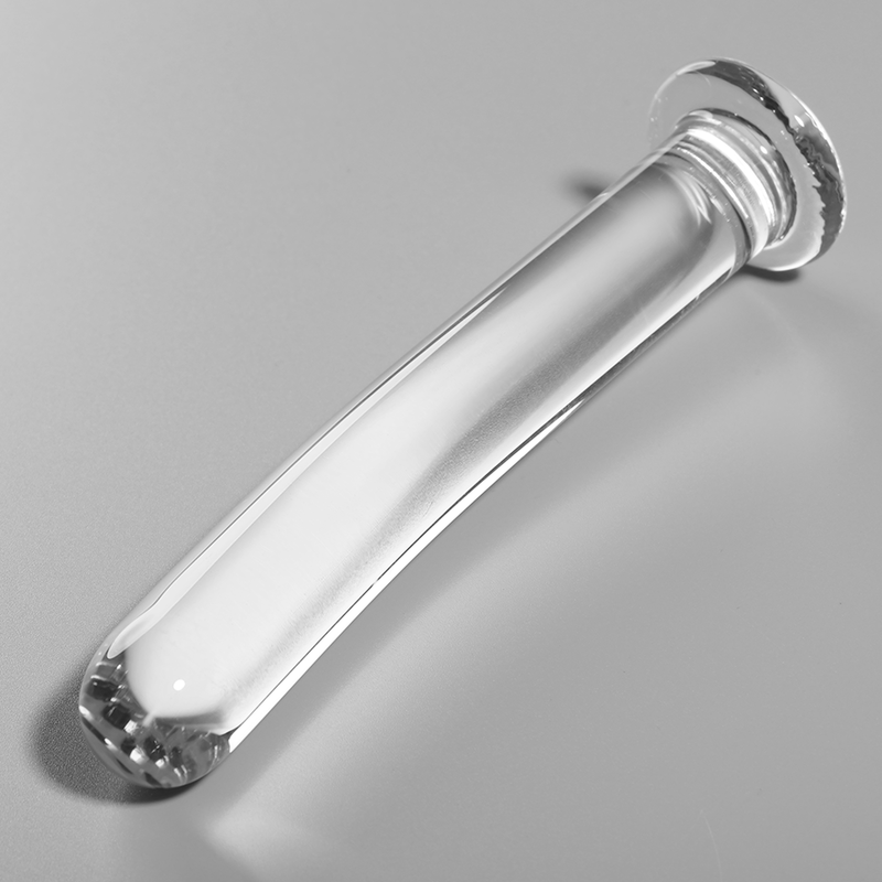 NEBULA SERIES BY IBIZA - MODELO 9 DILDO CRISTAL BOROSILICATO TRANSPARENTE 15.5 CM -O- 2.5 CM