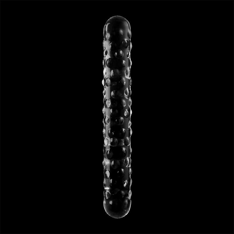 NEBULA SERIES BY IBIZA - MODELO 15 DILDO CRISTAL BOROSILICATO TRANSPARENTE 18.5 CM -O- 3 CM