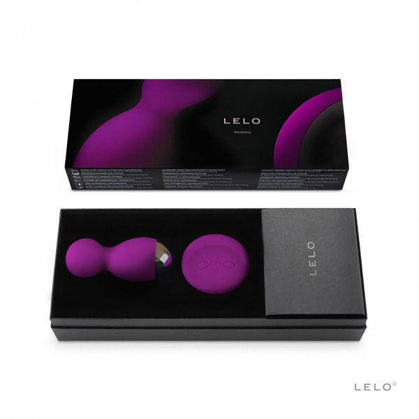 LELO - PURPLE HULA BALLS BADGE