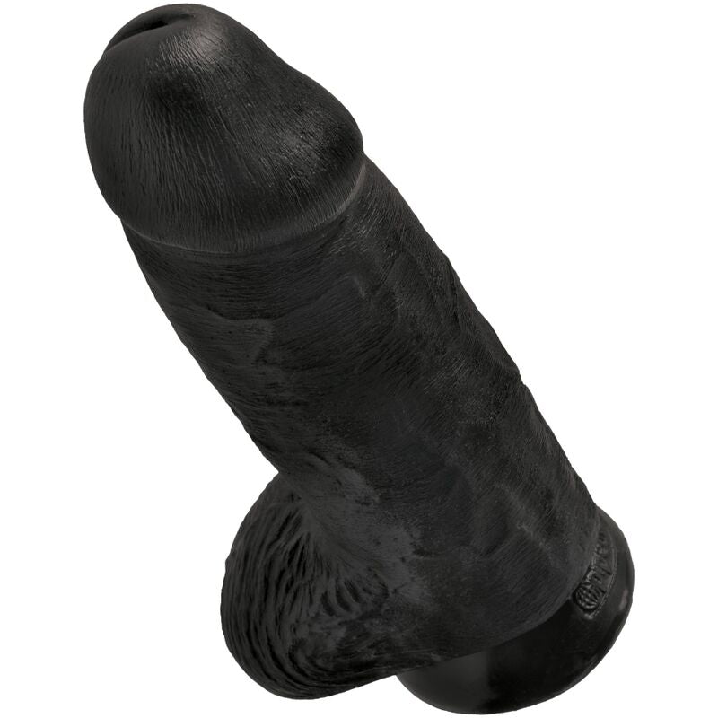 KING COCK - REALISTIC PENIS CHUBBY 23 CM BLACK