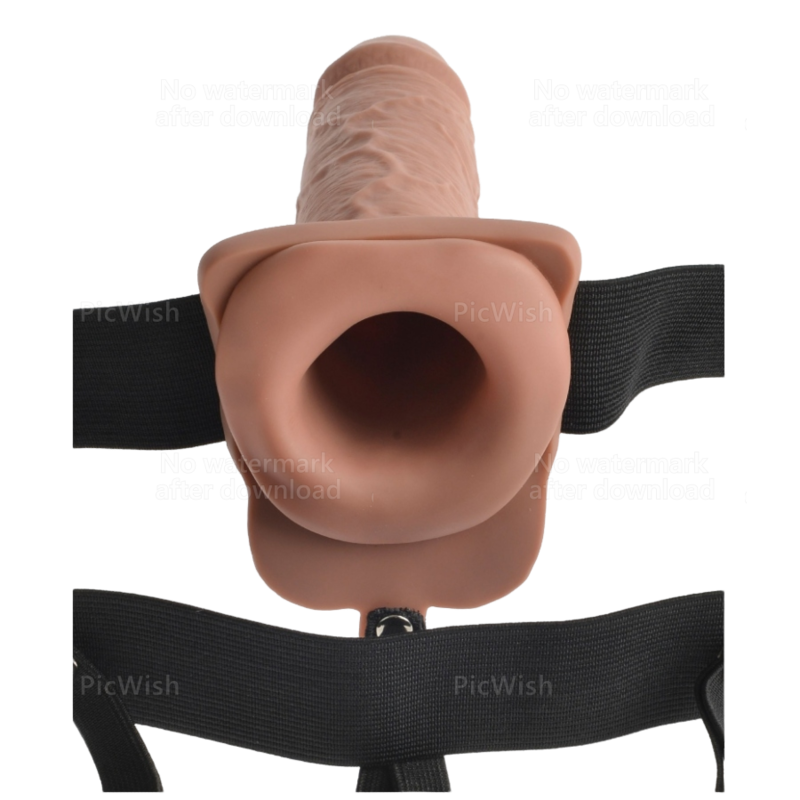 FETISH FANTASY SERIES - ARNES AJUSTABLE PENE REALISTICO CON TESTICULOS RECARGABLE Y VIBRADOR 17.8 CM