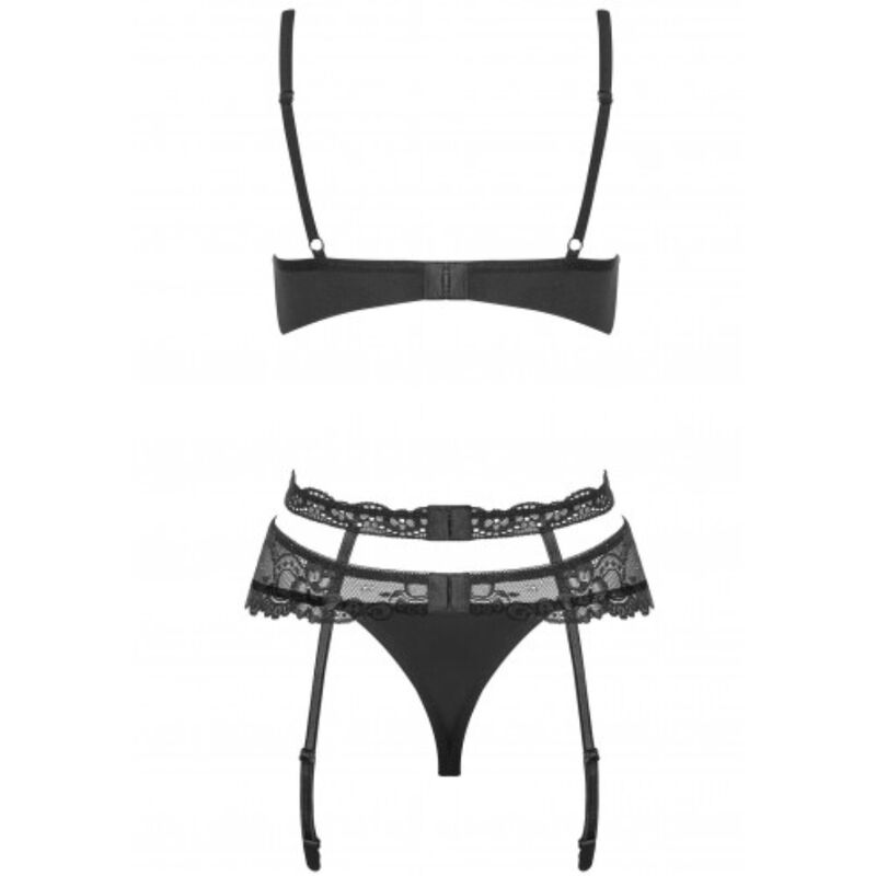 OBSESSIVE - HEARTINE SET TRES PIEZAS S/M