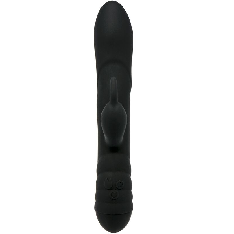 ADRIEN LASTIC - TWISTER VIBRATOR AND ROTATOR MASSAGER RABBIT BLACK