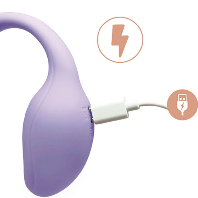 ADRIEN LASTIC - SMART DREAM 3.0 ESTIMULADOR CLITORIS & G-SPOT CONTROL REMOTO VIOLETA - APP GRATUITA