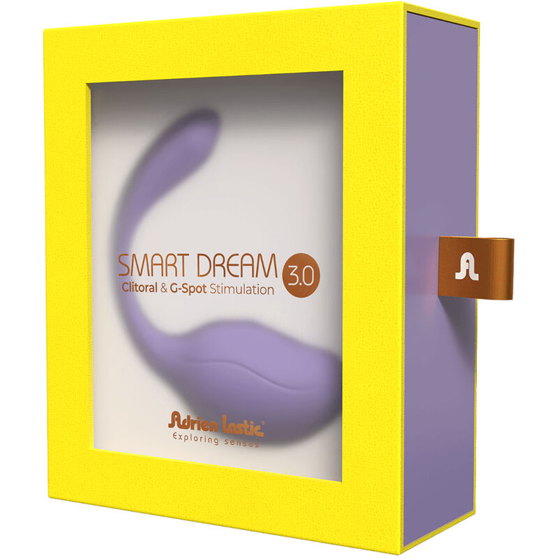 ADRIEN LASTIC - SMART DREAM 3.0 ESTIMULADOR CLITORIS & G-SPOT CONTROL REMOTO VIOLETA - APP GRATUITA