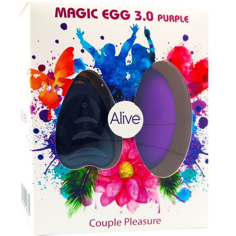 ALIVE - MAGIC EGG 3.0 VIBRATING EGG VIOLET REMOTE CONTROL