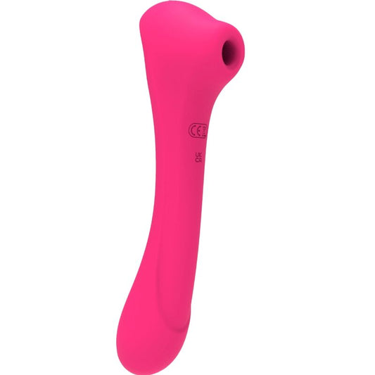 ALIVE - QUIVER SUCCIONADOR & VIBRADOR FUCSIA