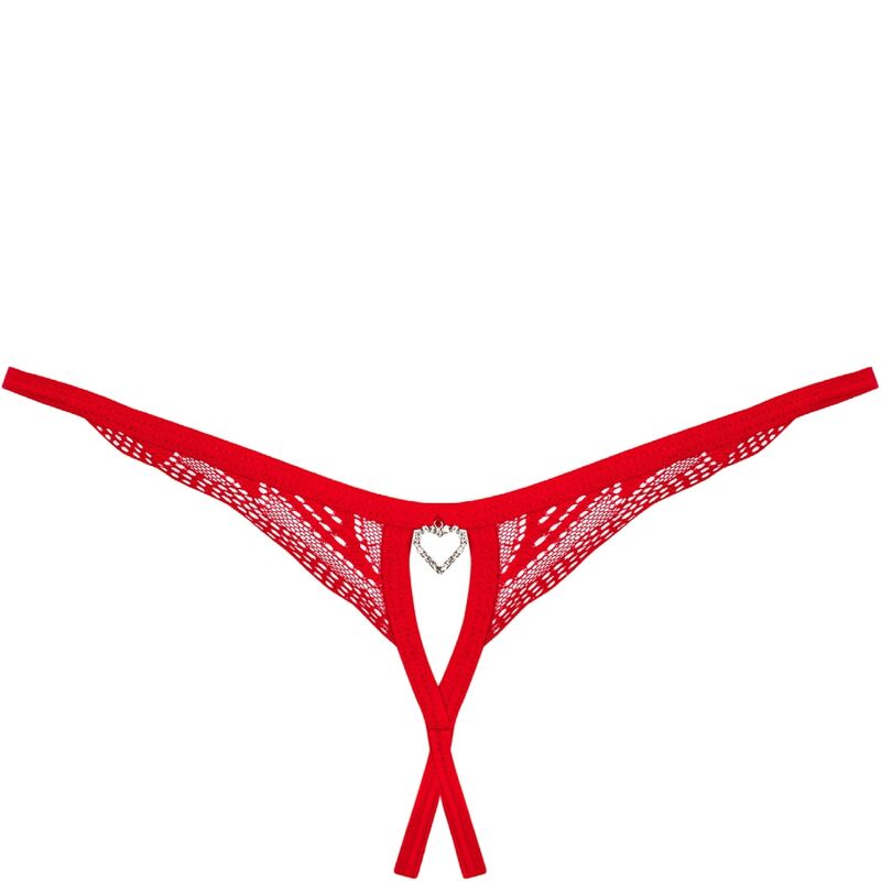 OBSESSIVE - CHILISA TANGA CROTCHLESS XS/S