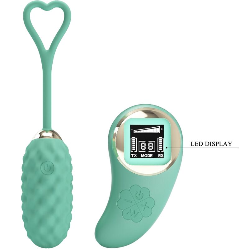 PRETTY LOVE - VIVIAN HUEVO VIBRADOR CONTROL REMOTO VERDE